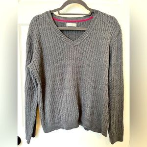 Grey Van Heusen sweater